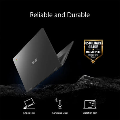 ASUS Chromebook CM1402 14" FHD Laptop,MediaTek Kompanio 520,4GB RAM,Up to 320GB Storage(64GB eMMC+256GB Micro SD),Chrome OS
