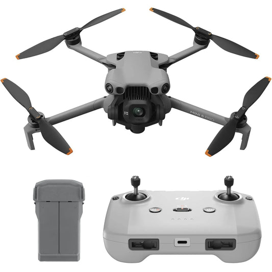 DJI Mini 5 Pro 4K Drone+Mini 5 Pro Intelligent Flight Battery Bundle, 1-Inch CMOS Camera, Omnidirectional Obstacle Sensing, Under 249g