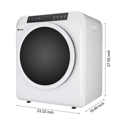 Compact Home 3.5Cu.Ft Electric Dryer Machine Stainless Steel Drum Clothing New