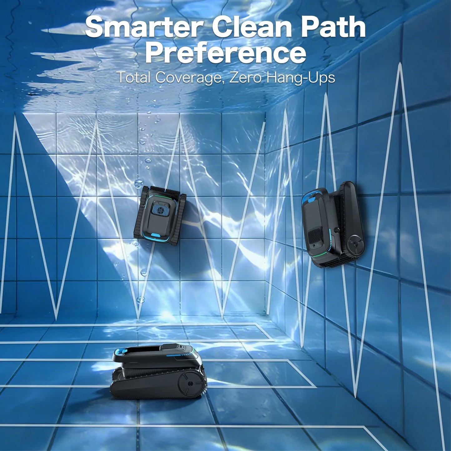 120Min ARROBO CP20 Cordless Robotic Pool Cleaner for Inground Above Ground Pool