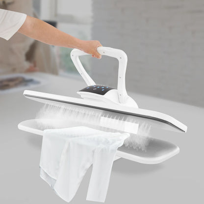 Professional Steam Iron Press 5 Fabric Mode Intelligent Steam Press Desktop Garment Steam Press Iron Household Ironing Equipment for Home Apparel Shop Curtain Sheet