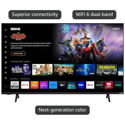 50 Inch 4K UHD LED Smart TV with HDR, WiFi 6 and VRR
