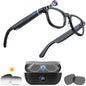 Smart Glasses with Integrated Camera and 4K Video Capabilities