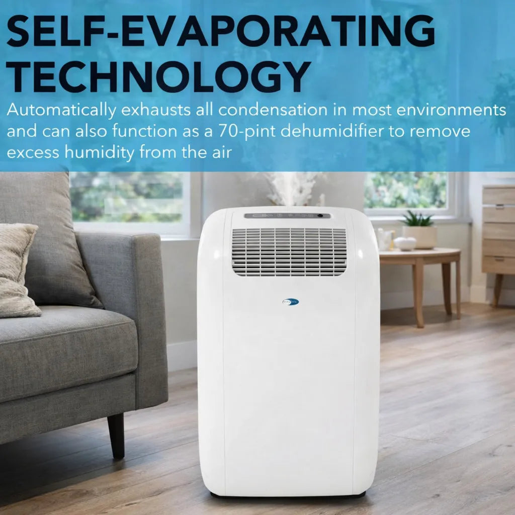 ARC-101CW 10,000 BTU Portable AC w/ Dehumidifier, Fan