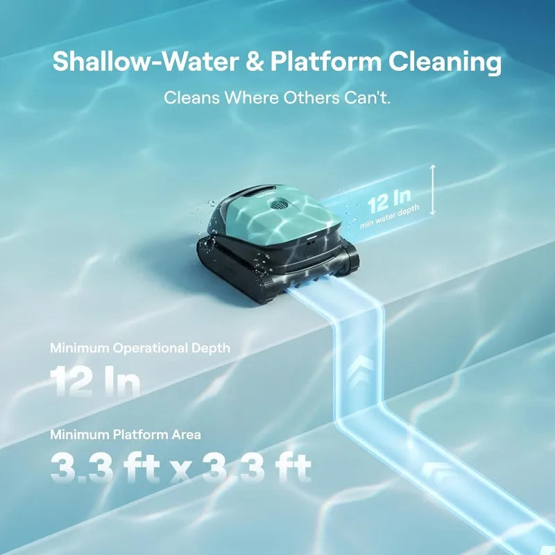 Beatbot Sora 10 Cordless Pool Vacuum Robot for Inground & Above Ground Pools,6800 GPH Suction, Floor/Wall/Waterline/Shallow Area