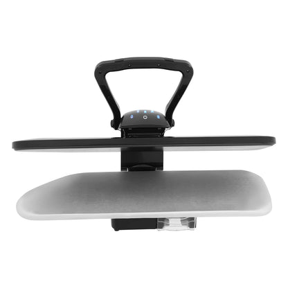 1600W Steam Iron Press, Intelligent Steam Press with LCD Screen & 5 Fabric Settings for Nylon Silk Wool Cotton Linen