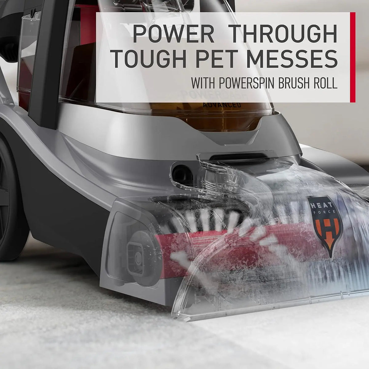 PowerDash Pet Advanced Compact Carpet Cleaner Machine with Above Floor Cleaning, Lightweight Carpet Shampooer Machine, Pair