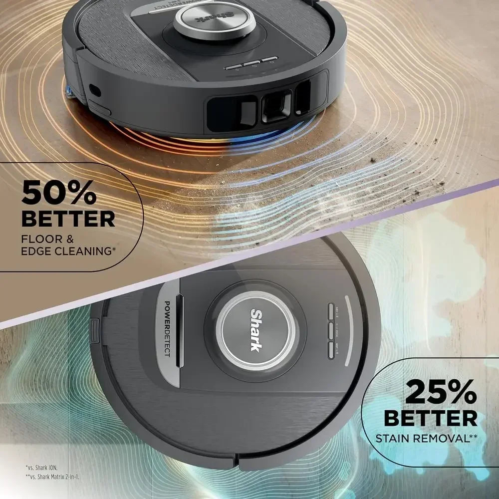 Smart Vacuum & Mop, Auto-Empty & Refill, 60-Day Bin, 30-Day Water Tank, 5 Cleaning Modes, 2820YE (Renewed)
