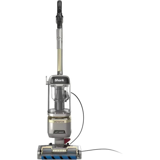 Upright Vacuum with Self-Cleaning Brushroll, Pet Hair Removal, HEPA Filter, 89 Quart Dust Cup, Silver (Renewed)