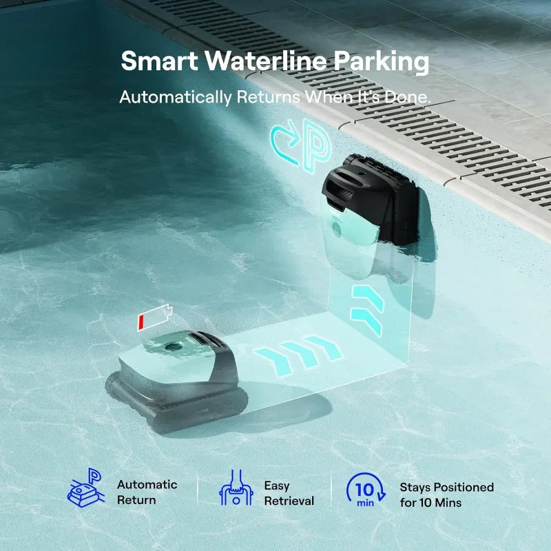 Beatbot Sora 10 Cordless Pool Vacuum Robot for Inground & Above Ground Pools,6800 GPH Suction, Floor/Wall/Waterline/Shallow Area