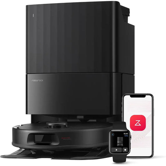 Qrevo Series Robot Vacuum and Mop, 8000Pa Suction, Upgraded rom Qrevo S, Anti-Brushes, Smart Obstacle Avoidance, Auto Mop Washin
