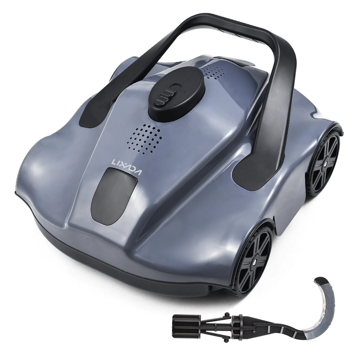 Automatic Robotic Pool Cleaner for Flat Ground Pool Vacuum Cordless Robotic Pool Vacuum for In Ground Flat Pools