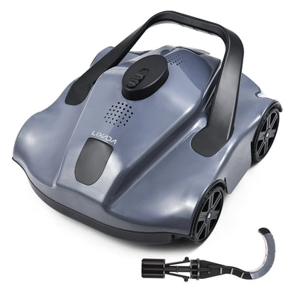 Automatic Robotic Pool Cleaner for Flat Ground Pool Vacuum Cordless Robotic Pool Vacuum for In Ground Flat Pools