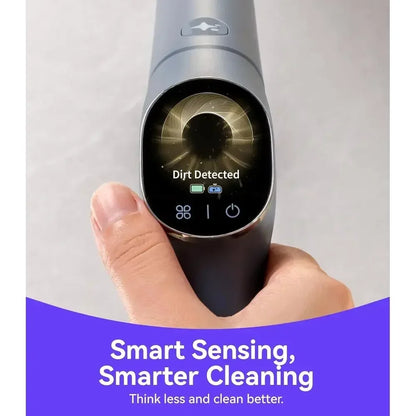 Self-Cleaning Vacuum Mop, Wet Dry Cleaner for Hard Floors, Ideal for Families with Kids and Pets (Renewed)