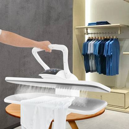 Professional Steam Iron Press 5 Fabric Mode Intelligent Steam Press Desktop Garment Steam Press Iron Household Ironing Equipment for Home Apparel Shop Curtain Sheet