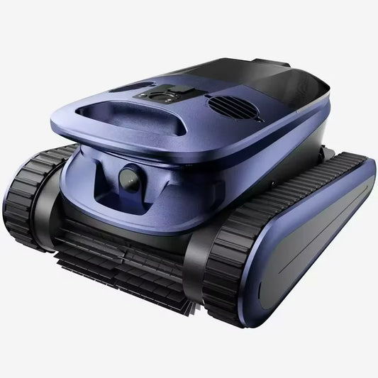 (2026 New) Seauto SAT 40 Robotic Pool Vacuum, Waterline Cleaning, AI Sonar Navigation, 240-Min Runtime, up to 3,200 Sq.ft