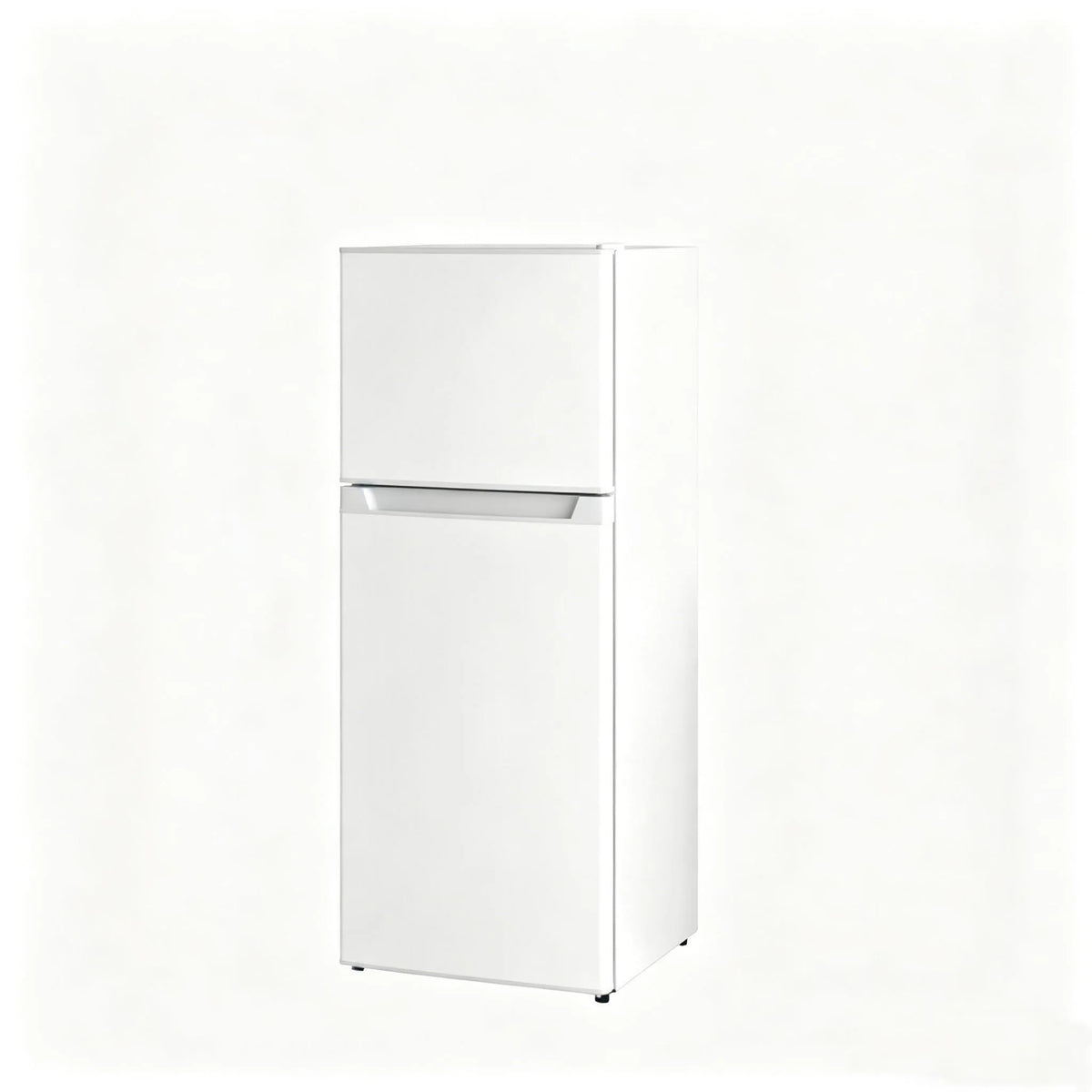 Compact White Double Door Mini Fridge with Freezer, Adjustable Temp Control, Quiet Small Refrigerator for Bedroom, Dorm, Office, Apartment, Ideal for Food Beverage Storage, Energy Saving & Space Saving Cooler