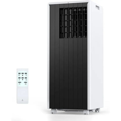 Efficient 8000 BTU Portable Air Conditioner: Quiet Cooling for 350 Sq. Ft., Sleep Mode, 3-in-1 Unit with Remote and 24H Timer, B
