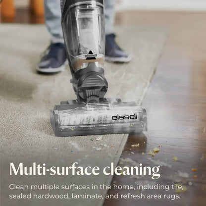 HydroSteam Steam Mop, 3-in-1 Wet Dry Vacuum Mop with Steam Function, Hard Floor Cleaner Machine with Sanitize Formula, 35151