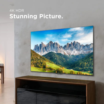 55" 4K UHD HDR Smart TV with Wi-Fi, Ethernet, and Multiple Ports