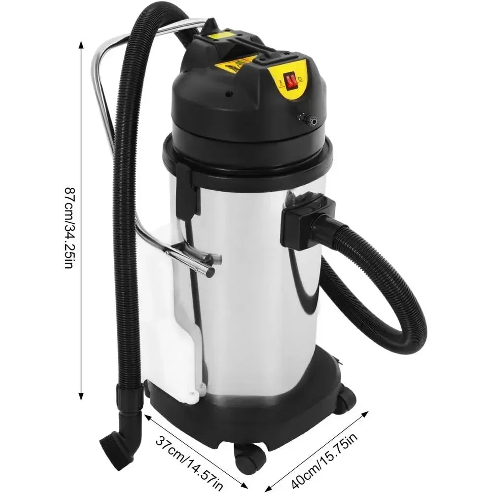40L/11Gal Heavy-Duty Multifunction Carpet Extractor with Powerful Suction and Spray Extraction (Shipped in 2 Parcels)