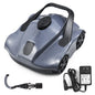 Automatic Robotic Pool Cleaner for Flat Ground Pool Vacuum Cordless Robotic Pool Vacuum for In Ground Flat Pools